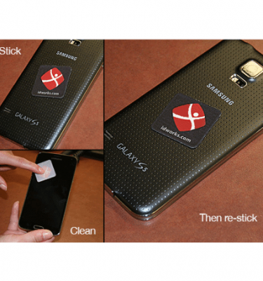 Digiclean Microfiber Phone Stickers
